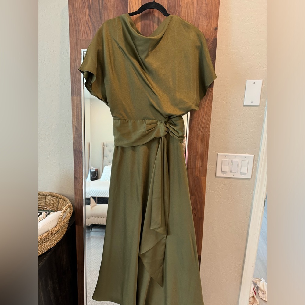 Midi green BHLDN dress